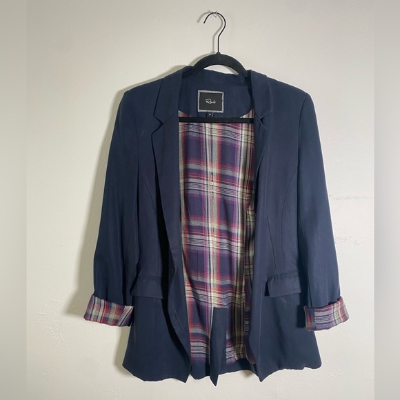 Rails Blue Blazer with fitted waist - Picture 2 of 4
